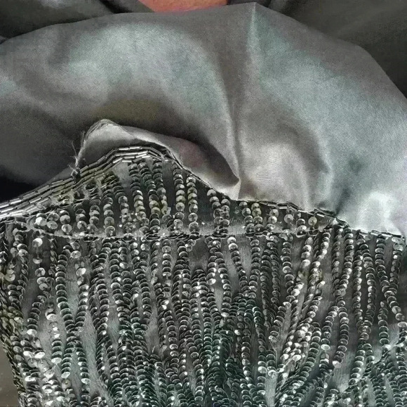 Stenay Sequined Silk Dress Size 10 - Picture 16 of 16